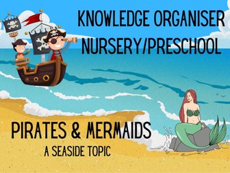 EYFS Pirates and Mermaids Knowledge Organiser - Editable