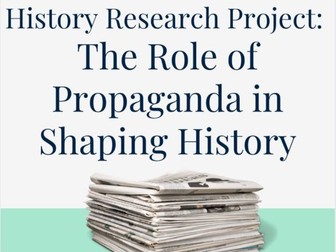 History Super Curricular Project