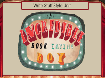 Incredible Book Eating Boy (Write Stuff)