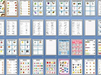 Activity Book for Preschooler