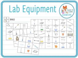 Chemistry lab equipment - Bingo Cards (KS3/4) | Teaching Resources