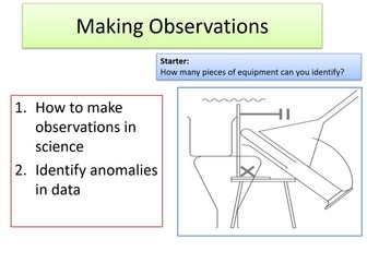 Science Skills: Making Observations