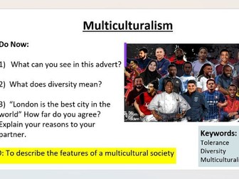 Celebrating Diversity. Multiculturalism in Britain. British Values