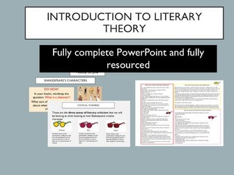 Introduction to Literary Critical Theory