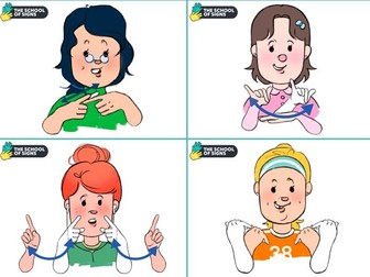British Sign Language: School subject signs