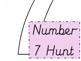 Number 7 Hunt EYFS