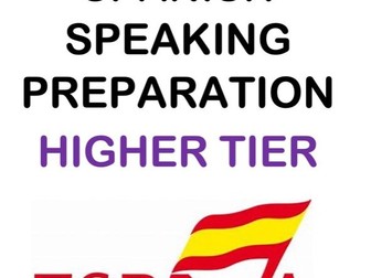 AQA GCSE Spanish speaking general conversation (higher)