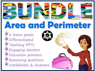 Area and Perimeter Lesson Bundle