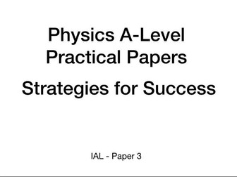 Edexcel IAL Physics Paper 3 Strategies