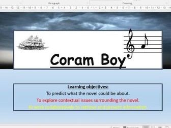 Coram Boy SOW
