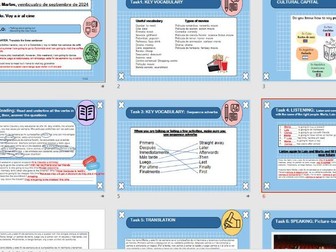 M1 NEW SPANISH GCSE: Lesson 4: nos juntamos 2