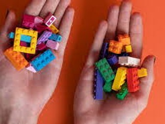 Lego building challenge cards