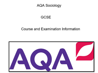 Exam Information Booklet for Students- Sociology AQA GCSE