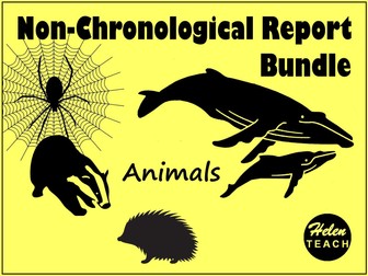 Animal Non-Chronological Report BUNDLE