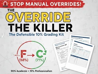 Override Killer: 10% Grading Rubric Kit
