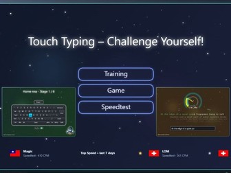 Touch Typing - Training and Games