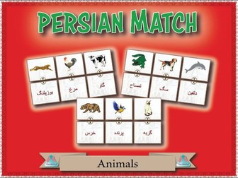 Persian (Farsi) Match -Animals