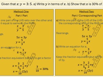 Unit 1 Lesson 1: Higher Ratio and Fractions