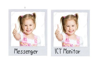 Classroom Jobs Display