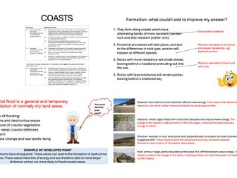 REVISION COASTS - iGCSE Edexcel Geography