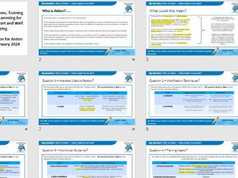 BTEC Sport L3 Unit 2 Exam Preparation 24