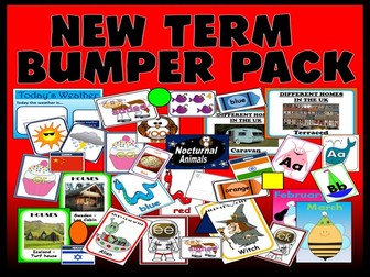 NEW TERM Primary classroom teaching resources display ks1 eyfs sen nqt
