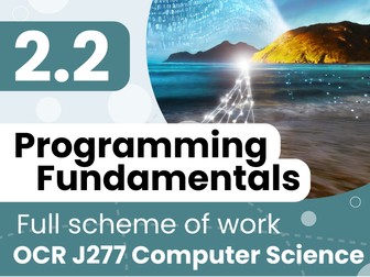 J277 OCR 2.2 Programming Fundamentals