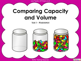 Comparing Capacity and Volume - Year 1