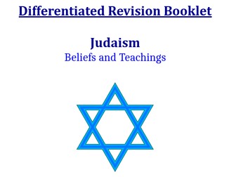 Edexcel GCSE RS Judaism Beliefs Revision