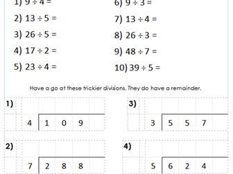 year 5 6 multiplication and division differentiated