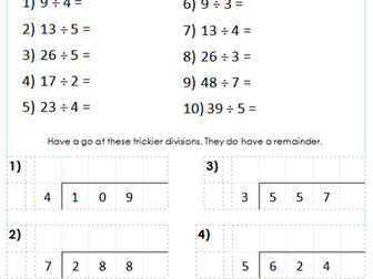 year 5 6 multiplication and division differentiated worksheets 6