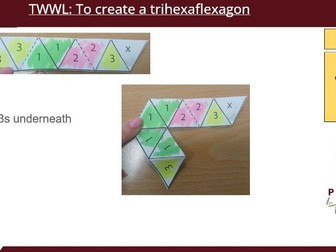 Trihexaflexagon Maths Activity