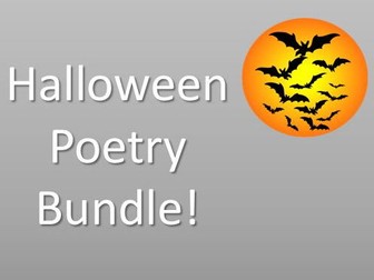 Halloween Poetry Bundle