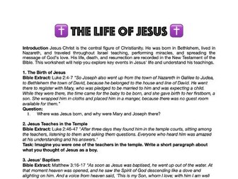 The Life of Jesus