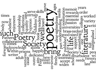A Level Poetic Terminology Match Up Activity