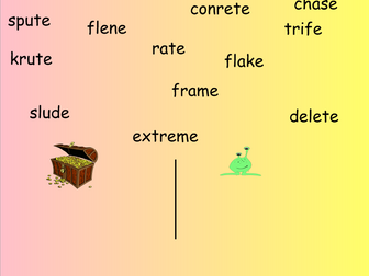 Phonics screening practice boards