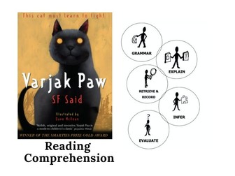 Varjak Paw Reading Comprehension (every chapter)