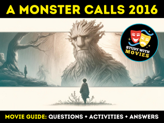 A Monster Calls 2016 Movie Guide: Questions + Activities Puzzles + Answers