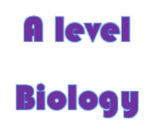 AQA Biology A level/AS level Unit 4 Revision DNA, Taxonomy, Diversity