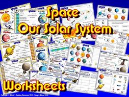 Our Solar System / Planets Worksheets | Teaching Resources