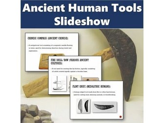 Ancient Human Tools - Editable PowerPoint Slideshow