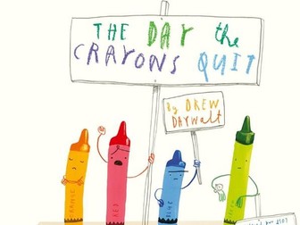 The Day the Crayons Quit End of year poster