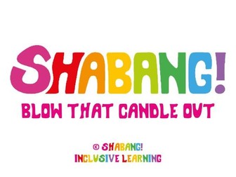 Speech & Language Exercise  SEN/Early Years/KS1  "Blow That Candle Out"  Song-