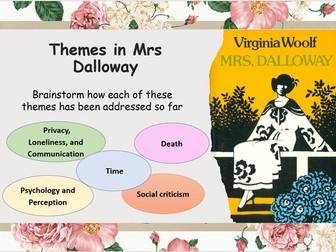 Mrs Dalloway by Virginia Woolf - KS5 SoW