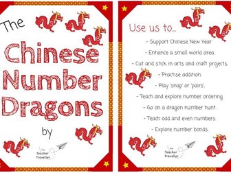 Chinese Number Dragons (Chinese New Year)