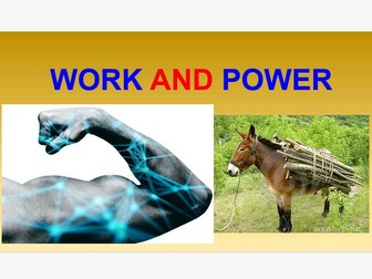 Work and power