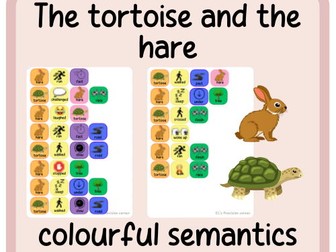The tortoise and the hare colourful semantics