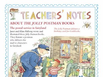 The Jolly Postman learning resource (licensed by Penguin Random House) (EYFS/KS1/2)