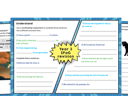 year 3 grammar revision worksheets teaching resources