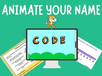 Animate Your Name: A Beginner Scratch Animation Project